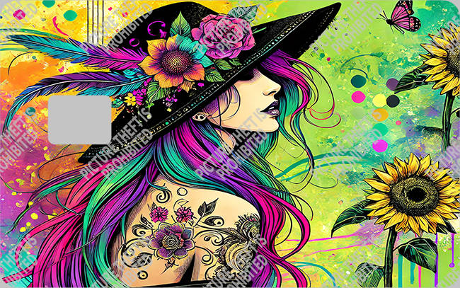 Bank  Card Sticker-BC-2070